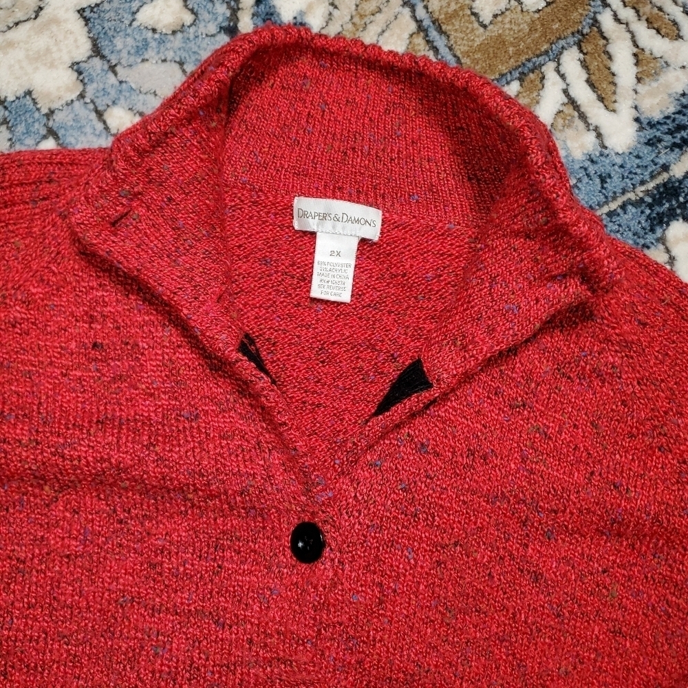 Drapers and Damons Cardigan Button Up Sweater
